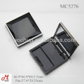 MC5276A Luxe avec couvercle en diamant Carré 4 couleurs Emballage Ombre à paupières avec miroir